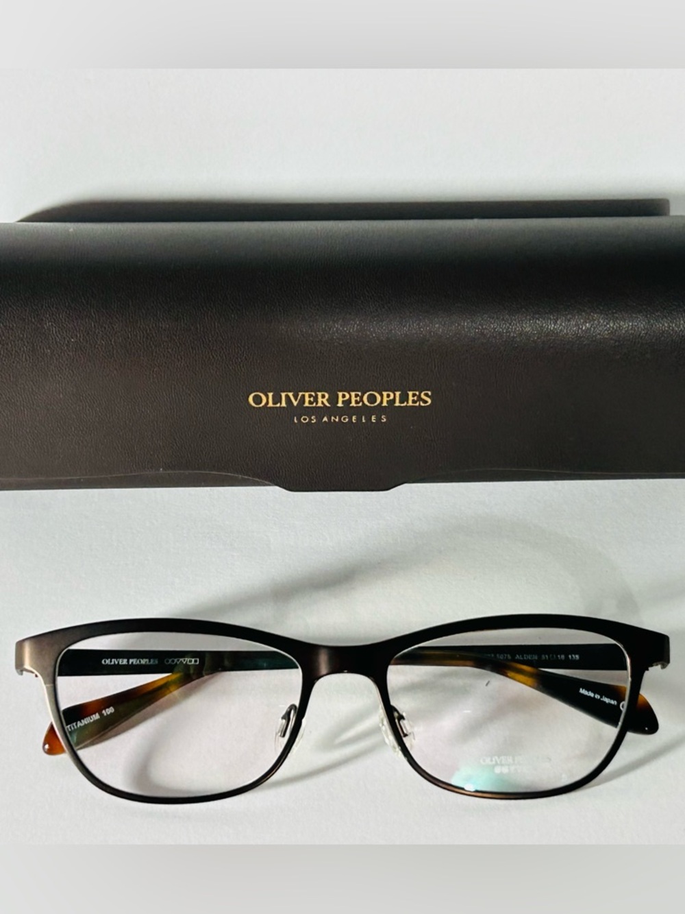 Oliver Peoples women’s titanium eyeglass